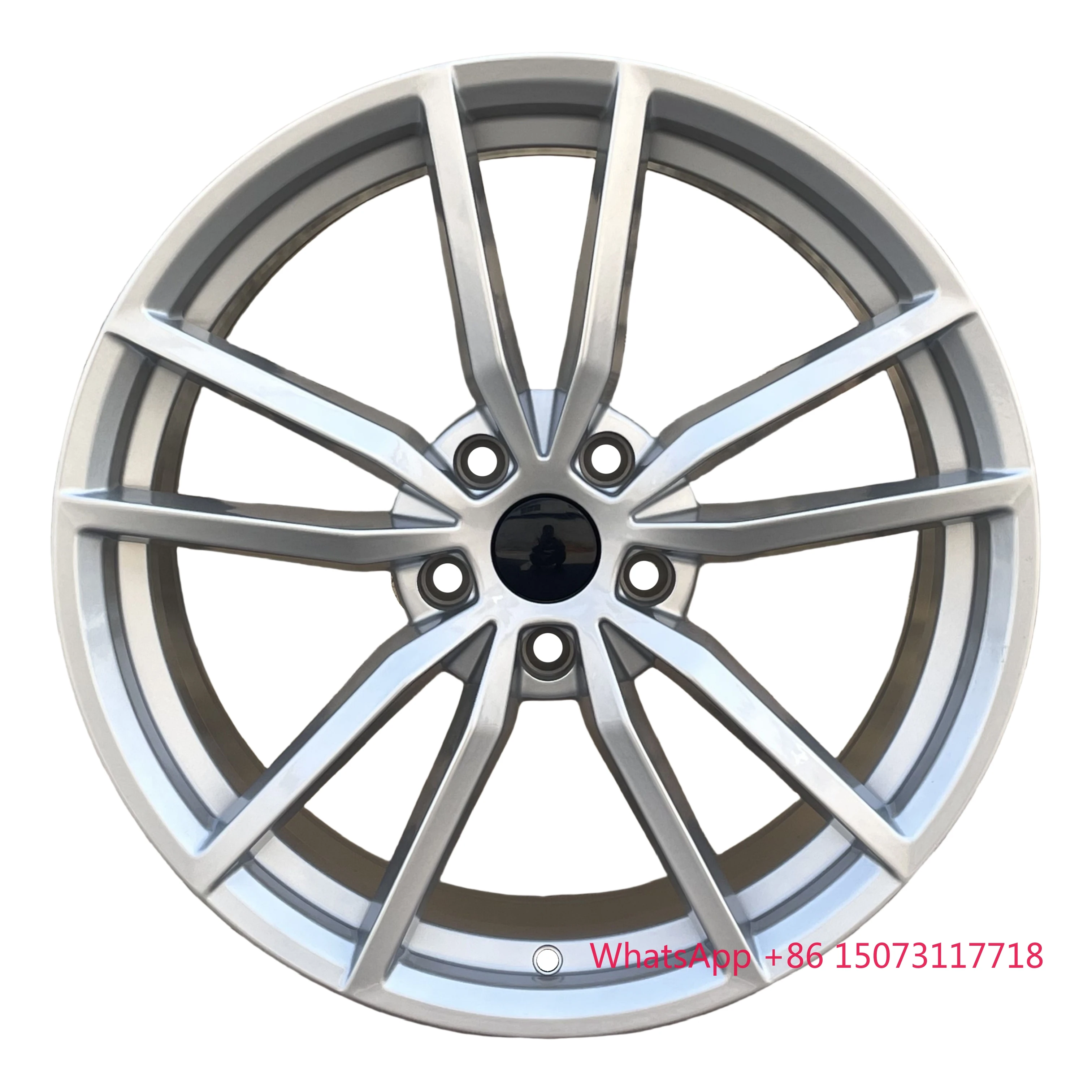 

17 18 19 Inch 5X112 Wheels Alloy Rims Black Silver MK5 MK6 MK7 MK8 GTI for r Skoda Passenger Car Wheels