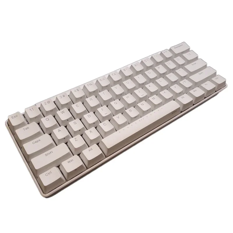 GH60 layout IKBC W200 Mini Wireless 2.4g Mechanical Keyboard 61 keys Cherry mx Brown Red