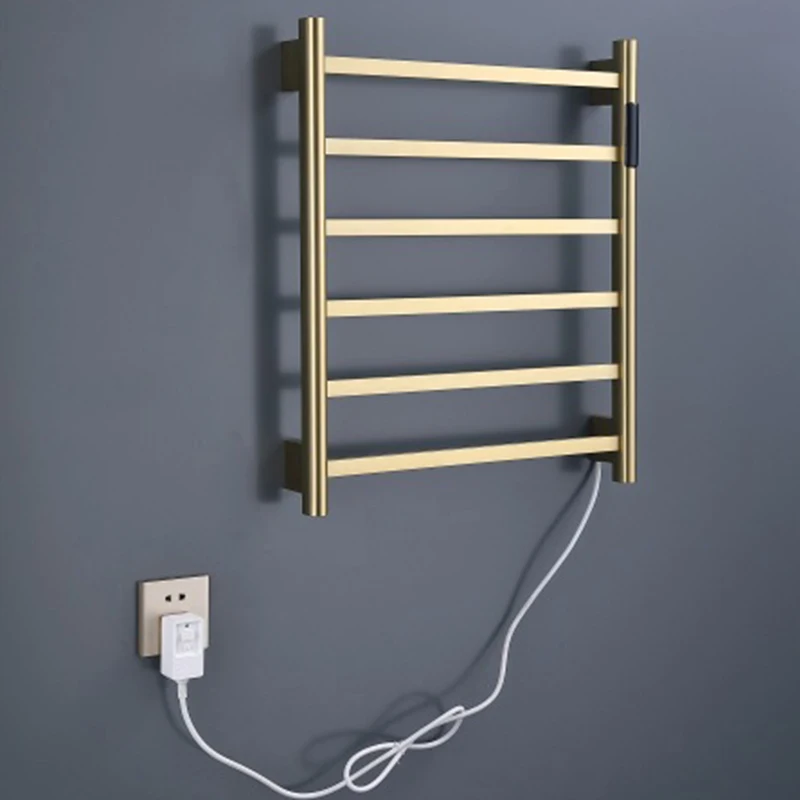 OXG タイマー付き電気タオルウォーマー、乾燥用省エネ加熱タオルラック、浴室ヒーター浴室タオル加熱ラック