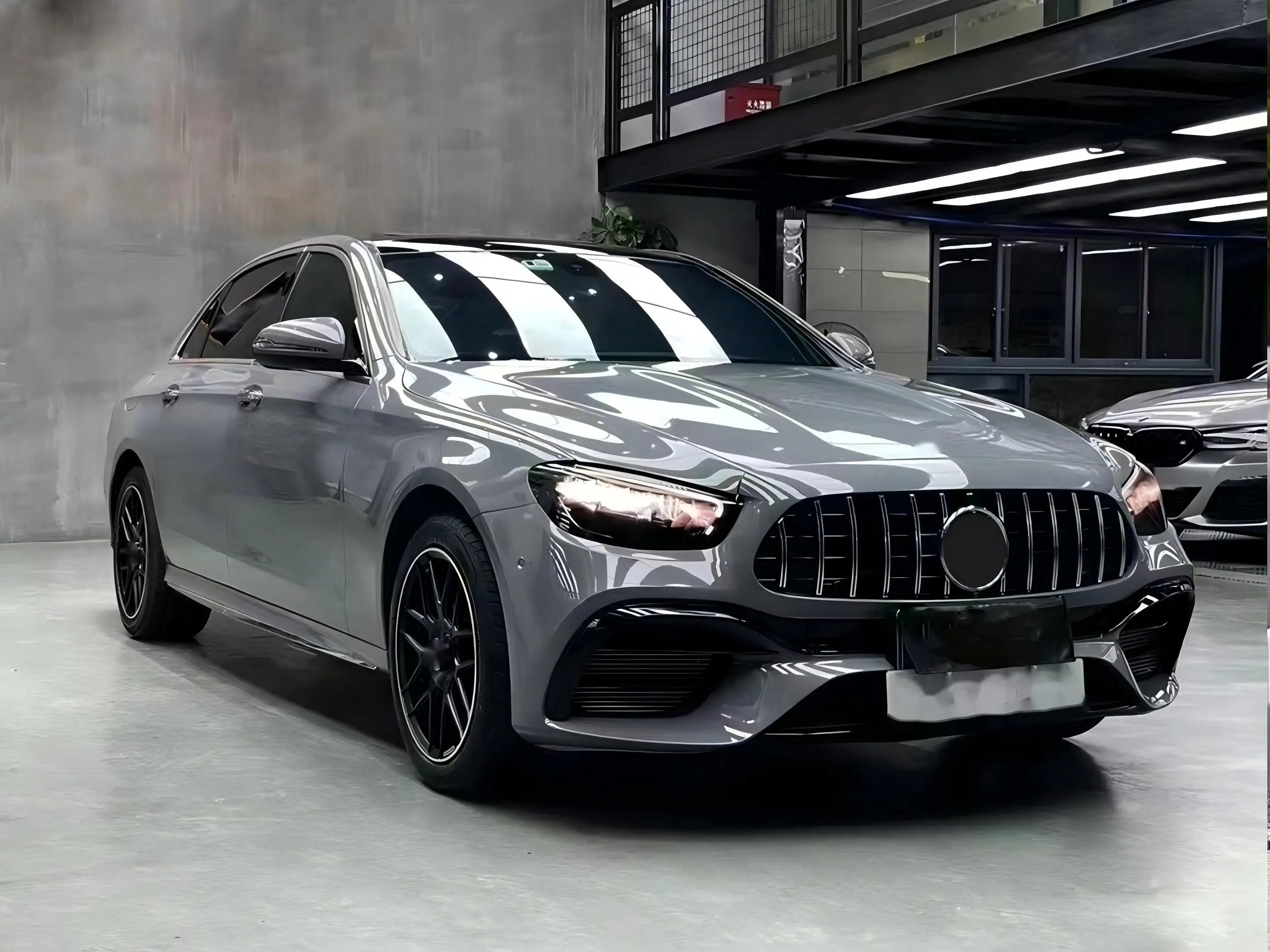 2025 New Arrival for E Class 2016-2020 W213 Facelift to 2023 E63 AM-G Kit with High Quality LED Headlight