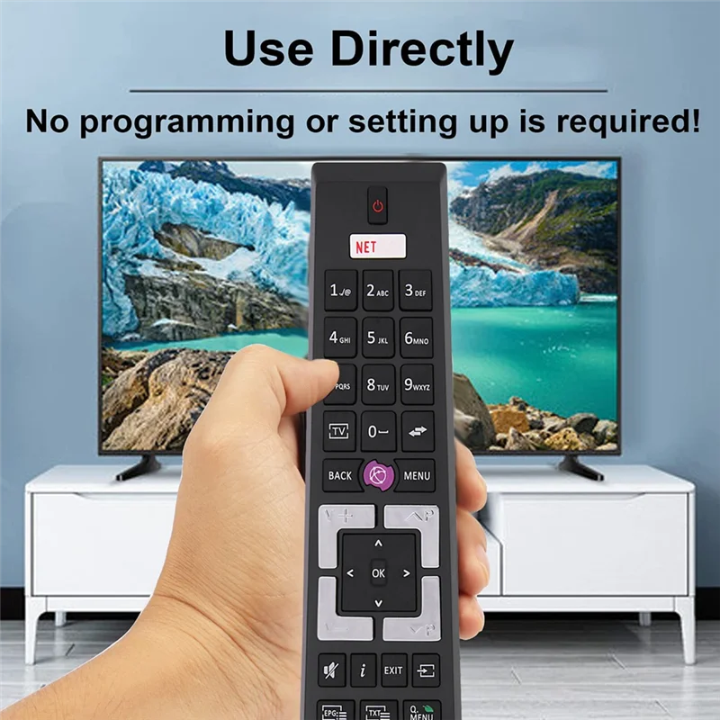 ABFN-استبدال جهاز التحكم عن بعد RCA4995 لتلفزيون TENSAI Telefunken/تلفزيون Edenwood المحدد TE43404G37Z2P TE32287B35T LED TV