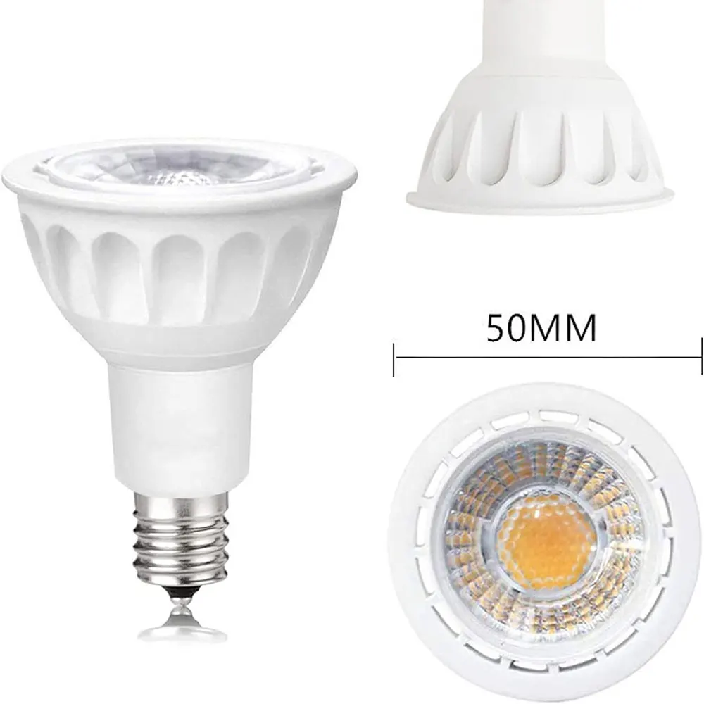 Imagem -04 - Lâmpada de Base Intermediária Refletor E17 R14 Luz de Trabalho Curio Lâmpada Led 5w 50 w Equivalente 100v 120v