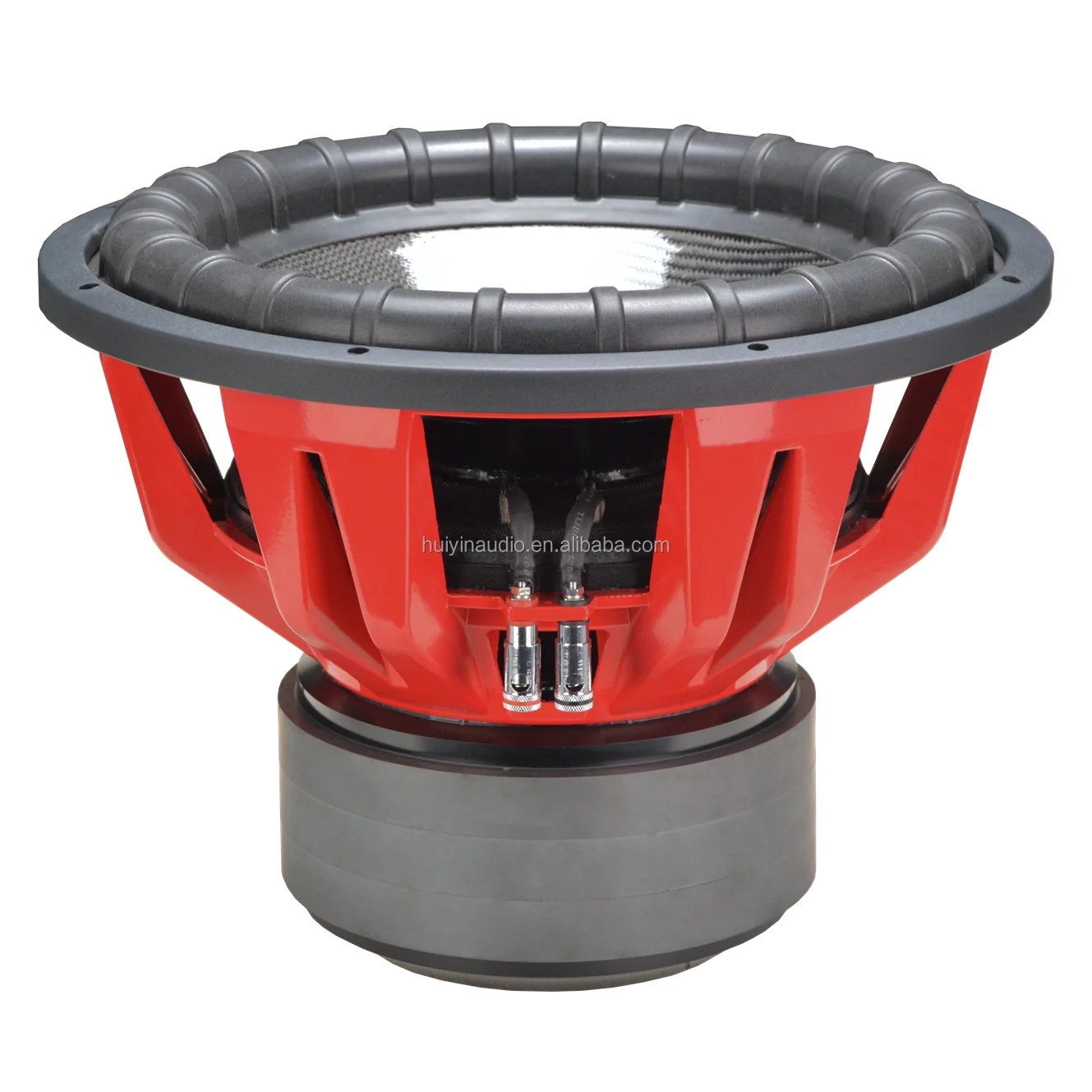 3000W RMS 15 Inch Car Subwoofer Heavy Carbon Fiber Cone Underseat Vehicle Bass 15 Inch Subwoofers for Car Audio, 15100-058T
