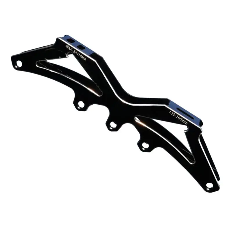 【ALLOWANCE】Lnline Skate Wheel Bracket 4-Wheel Transfer 3-Wheels Inline Skate Frame Base Aluminum Alloy Support Speed Skates