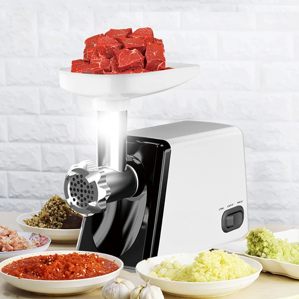 Electric meat grinder household multi-function automatic grinding and stirring enema