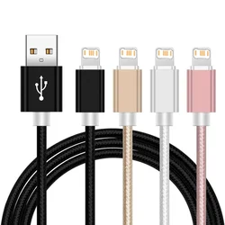 3M Ultra Long Nylon Braided Fast Charging USB Cable For iPhone 6S 7 8 Plus X XR XS 11 12 13 14 Pro Max Rapid Charger Data Cables