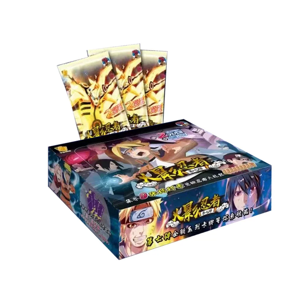 Wholesale New Naruto Complete Series Card Booster Box Out-Of-Print Rare Complete Peripheral Collection Cards Kid Birthday Gift