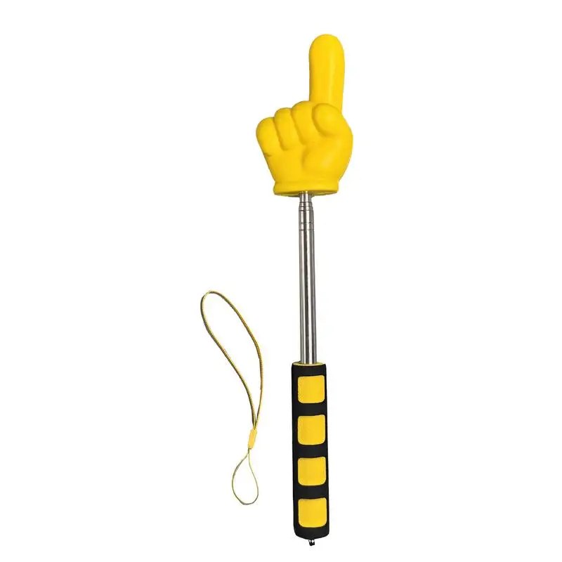 Teaching Stick For Classroom Stainless Steel Finger Pointer Classroom Point Stick Presentation Whiteboard Hand Pointer Guide