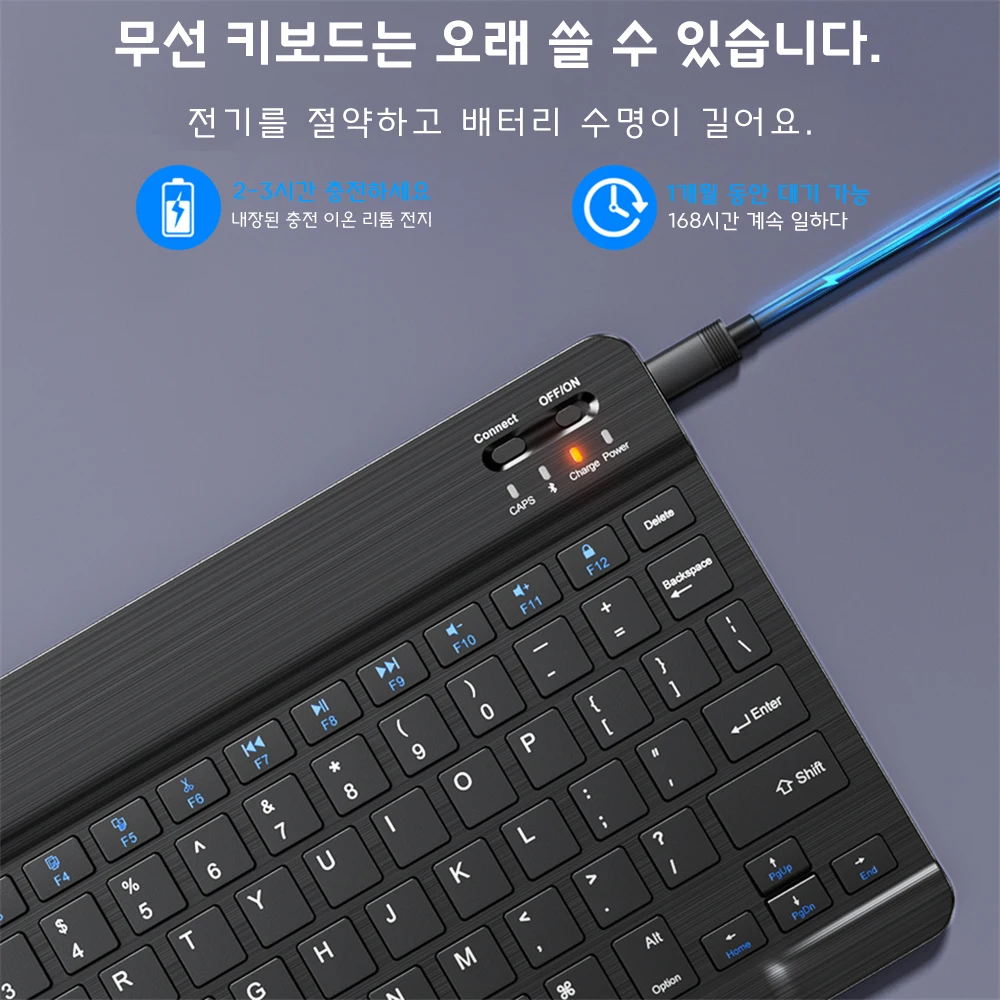 EMTRA Bluetooth Wireless Keyboard Mouse For IOS Android Windows Tablet For iPad Air Mini Pro Japanese Korean iPad Keyboard Mouse