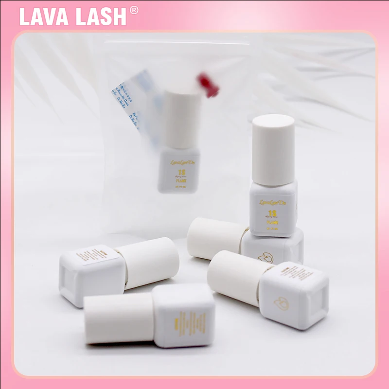 Lavalando colla Lava Lash per extension ciglia forniture 1S White Korea adesivo Beauty Shop strumento di trucco duraturo fiamma ad asciugatura rapida