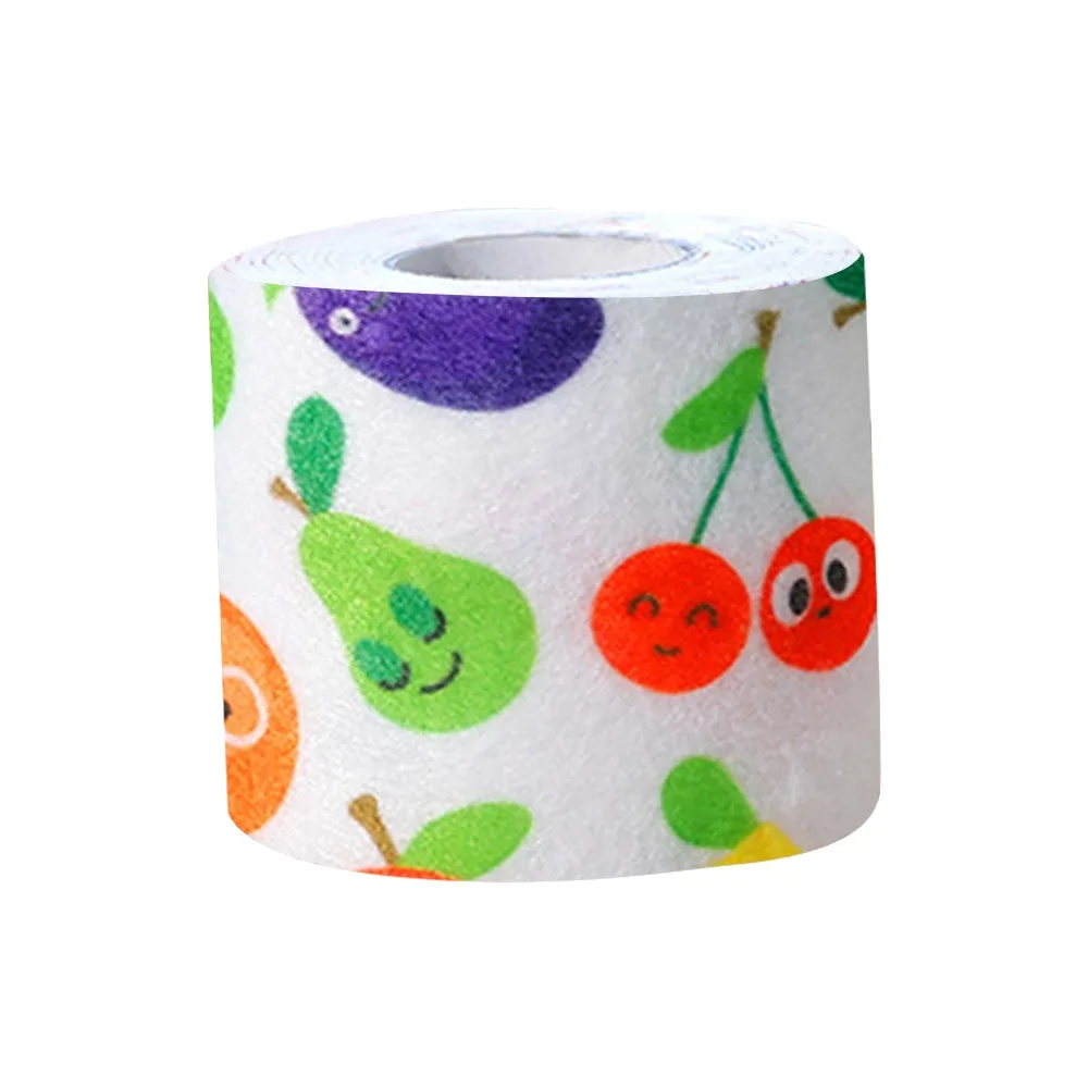 

Non-woven Sink Tape Waterproof Self-adhesive Wash Basin Sealing Tape Cartoon Moisture-absorbing Toilet Caulk Tape