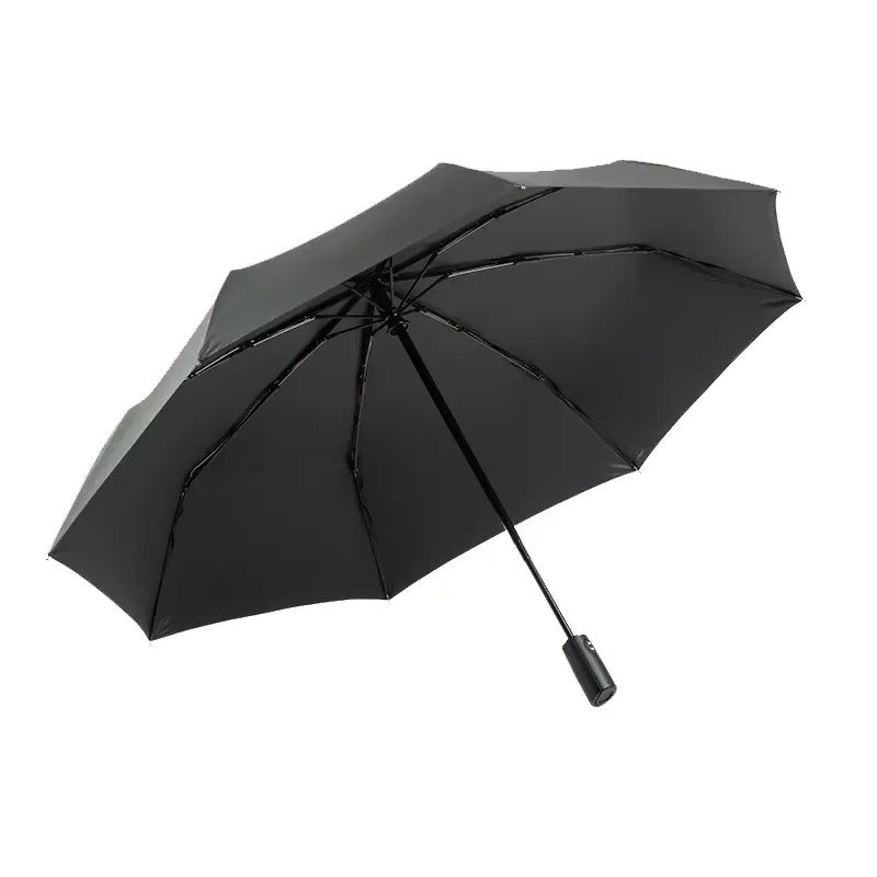 for Automatic Folding Umbrella Durable Windproof Rain Plain Surface Business Advertising Gift