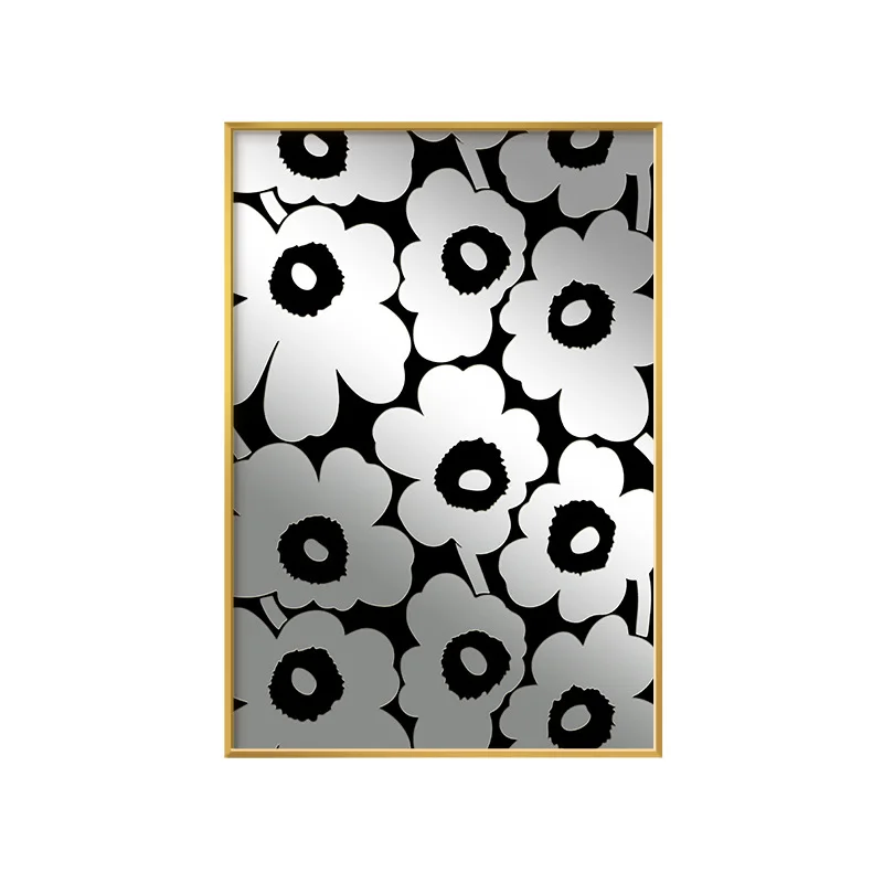 

Nordic waterproof hanging painting acrylic decorative painting Geometric abstraction mirror painting