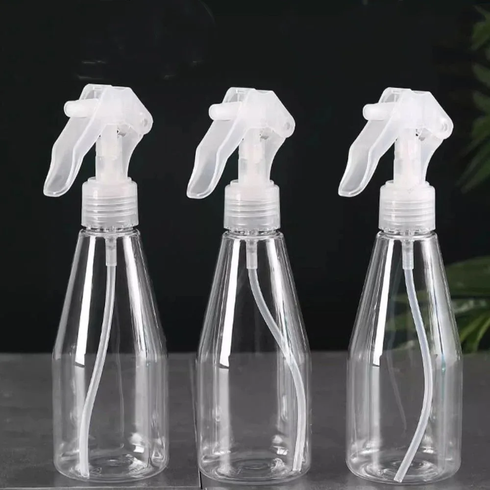 200ml Capacity Spray Bottle Hand Trigger Plastic Refill Bottle Cleaning Spray Refillable Garden Water Sprayer Travel Container