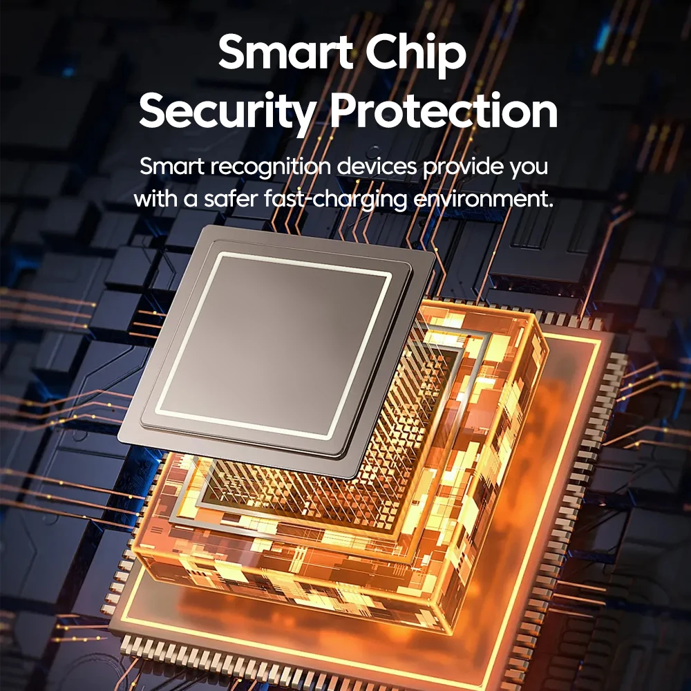 شاحن هاتف USB فائق السرعة من النوع C بقدرة 65 وات مع كابل USB C قابل للسحب لهاتف آيفون 17 16 15 وسامسونج POCO Xiaomi #3