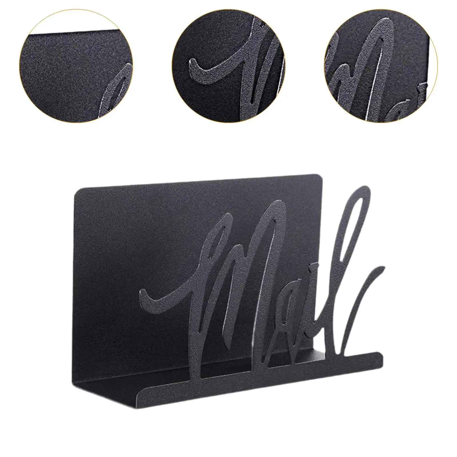 메일 보관 주최자 디스플레이 다목적 대용량 경량 컨테이너 장식용 메일 홀더 입구 홈용 파일 랙