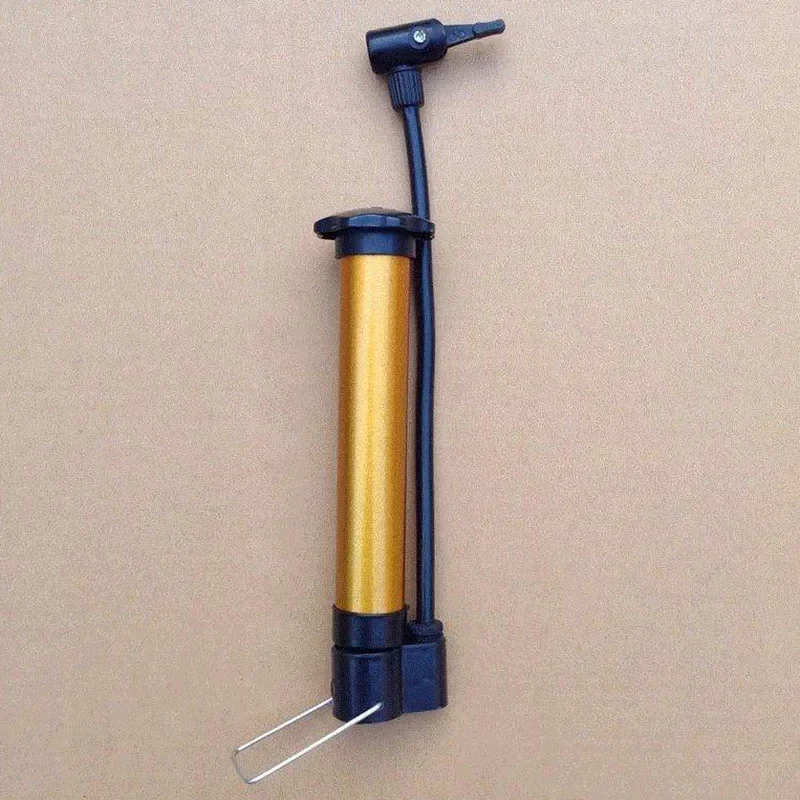 Portable Bicycle Pump Manual Small Inflator Bicycle Tire Pumps Bike Air Pump Electric Motorcycles Football Basketball Inflator