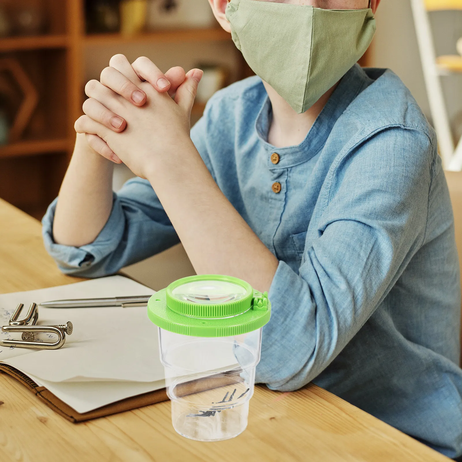 Outdoor Adventure Box - Kids Insect Observation Box Portable Magnifier