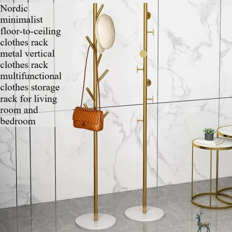 Space Saving Shelfs Clothes Rack Metal Hat Holder Modern Hangers Clothes Stand Living Room Entrance Kapstok Home Furniture