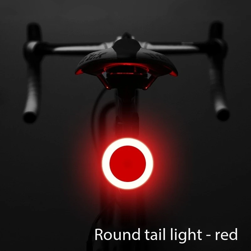 New Bicycle Taillight Cycling Lights Multi Lighting Modes USB Charging Led Flash Tail Rear Lights Bike Accessories image 2