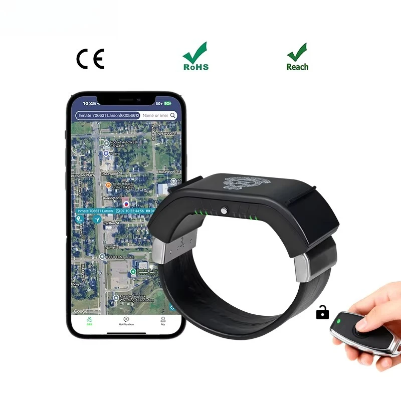 

Xexun 2025 Stainless Steel GPS Ankle GPS Tracker 4g Patients House Arrest Prisoner Ankle With SOS Anti Tempering Alarm