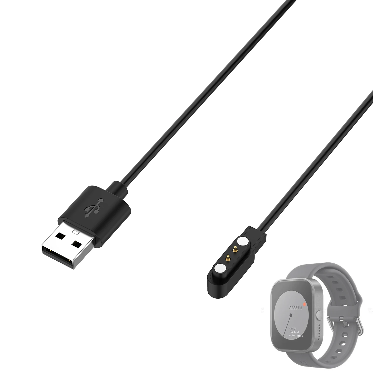 Dock Charger Adapter Smartwatch USB Charging Cable Power Charge Wire For Nothing CMF Watch Pro 3/2/1 Smart Watch Accessories