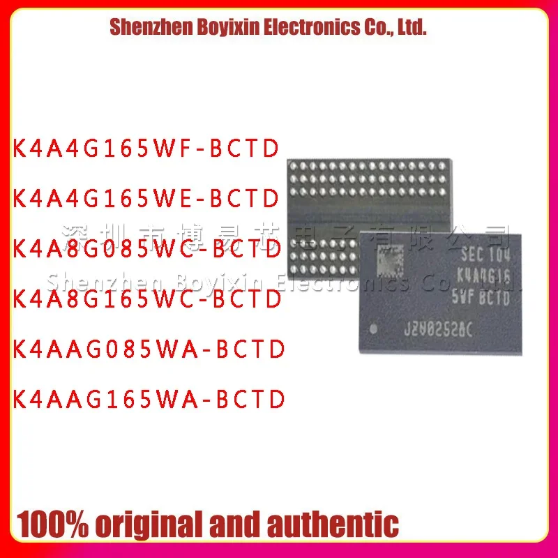 K4AAG085WA K4A8G085WC K4AAG165WA K4A8G165WC K4A4G165WE K4A4G165WF-BCTD new origina