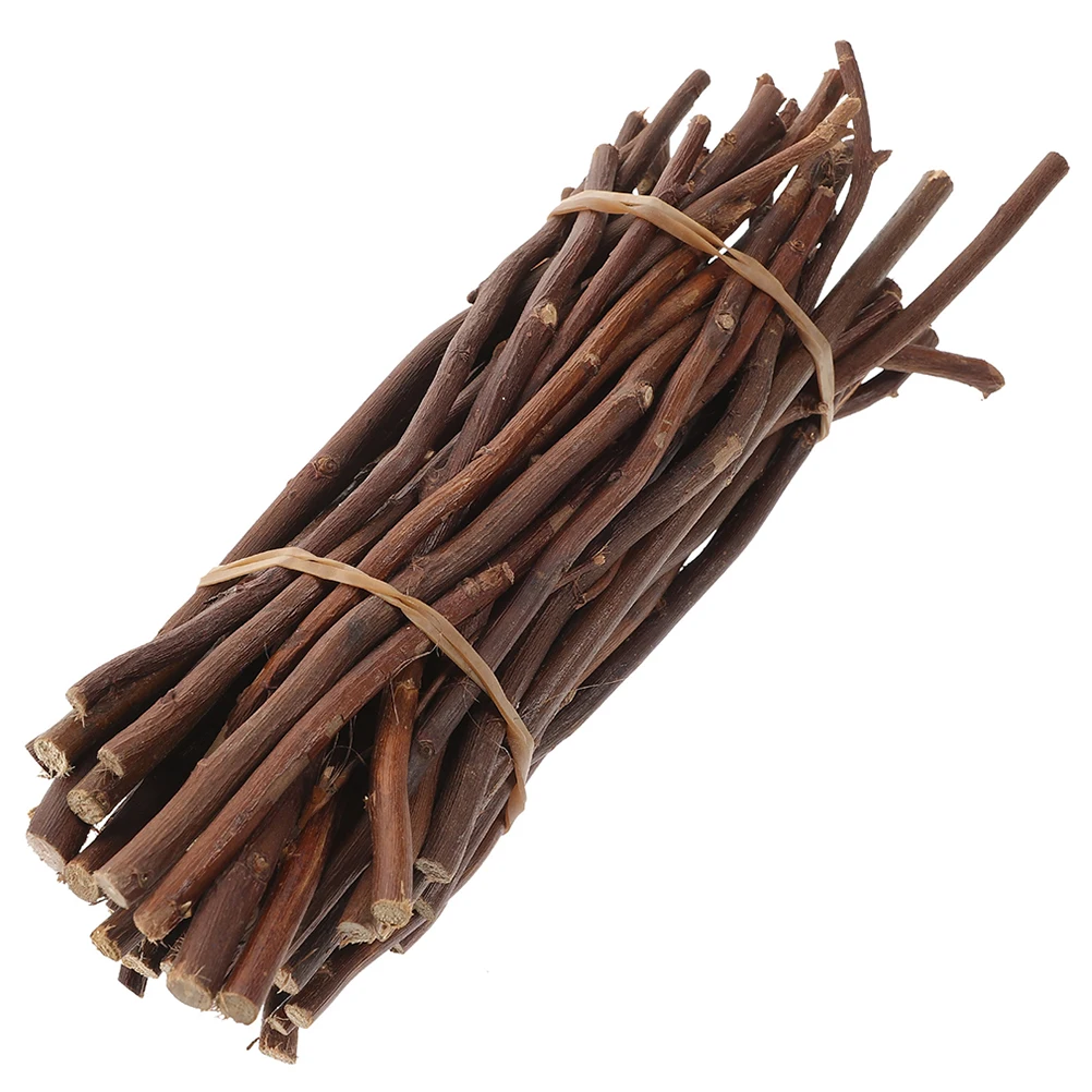 

50 Pcs Log Tree Branch Decoration Fall Crafts Stick Dried Wood Sticks Twigs Dry Branches Hardwood