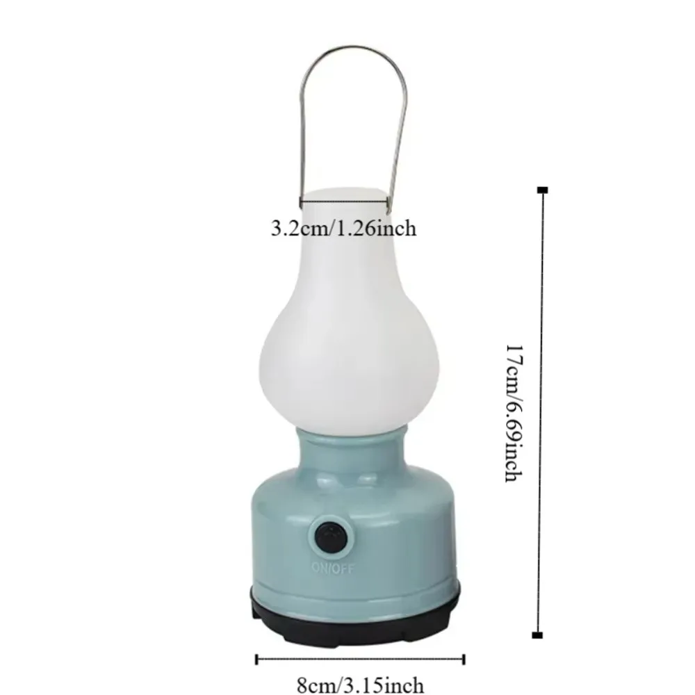 Durabilidad ABS Luces de camping Portátil 2 modos de iluminación Lámpara de tienda Luz ambiental impermeable Senderismo