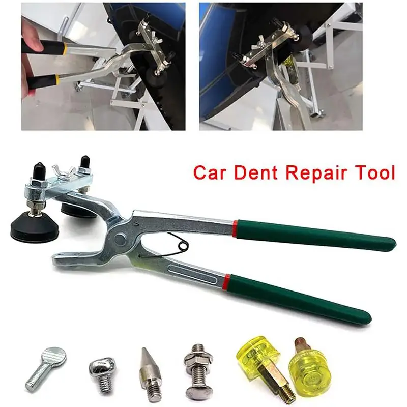 

Professional Car Dent Puller Edge Crimping Plier Crimp Dent Remover Repair Kit For Repairing Door Hood And Fender Edges Dents