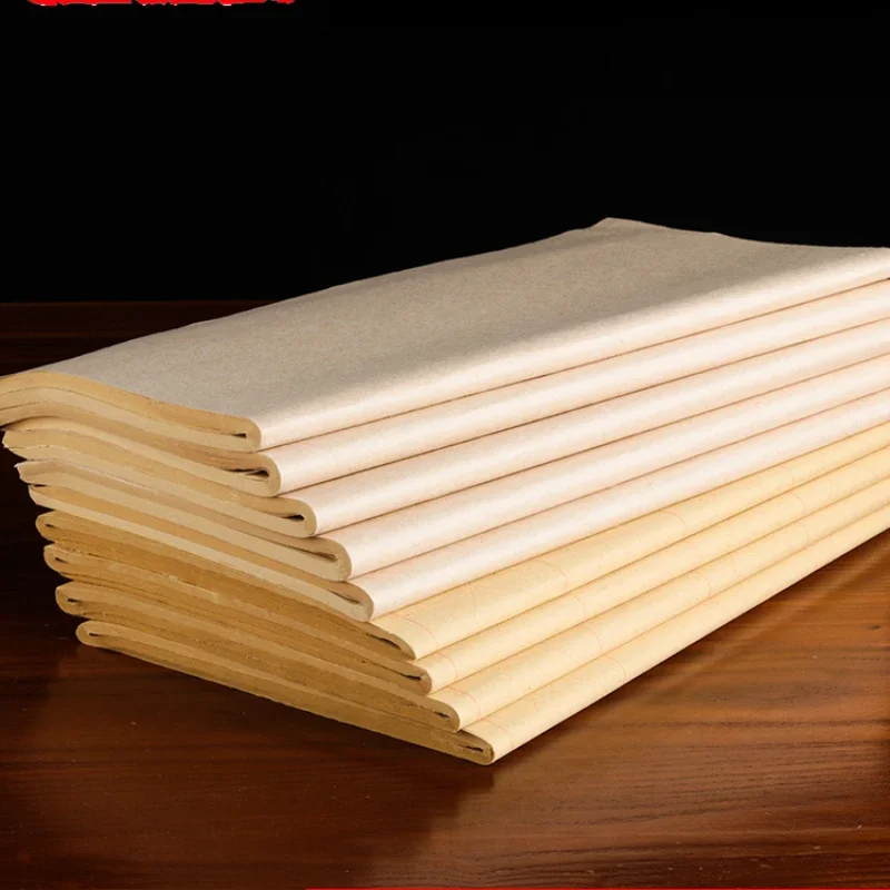 Brush Papel Arroz Painting Calligraphy Paper Half Ripe Xuan Paper Bamboo Pulp Painting Papier Beginners Practice Papel China