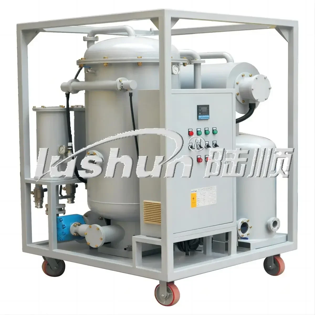 Used oil filtration equipment vacuum lubricant oil purifier used oil recovery machine