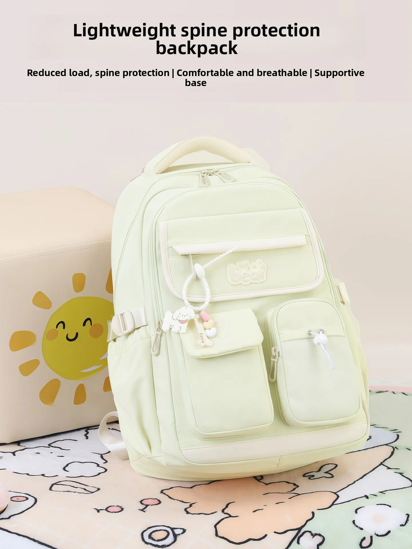 zaino-da-donna-leggero-resistente-all'usura-traspirante-con-protezione-per-la-colonna-vertebrale-zaino-di-grande-capacita-borsa-a-doppia-tracolla-impermeabile