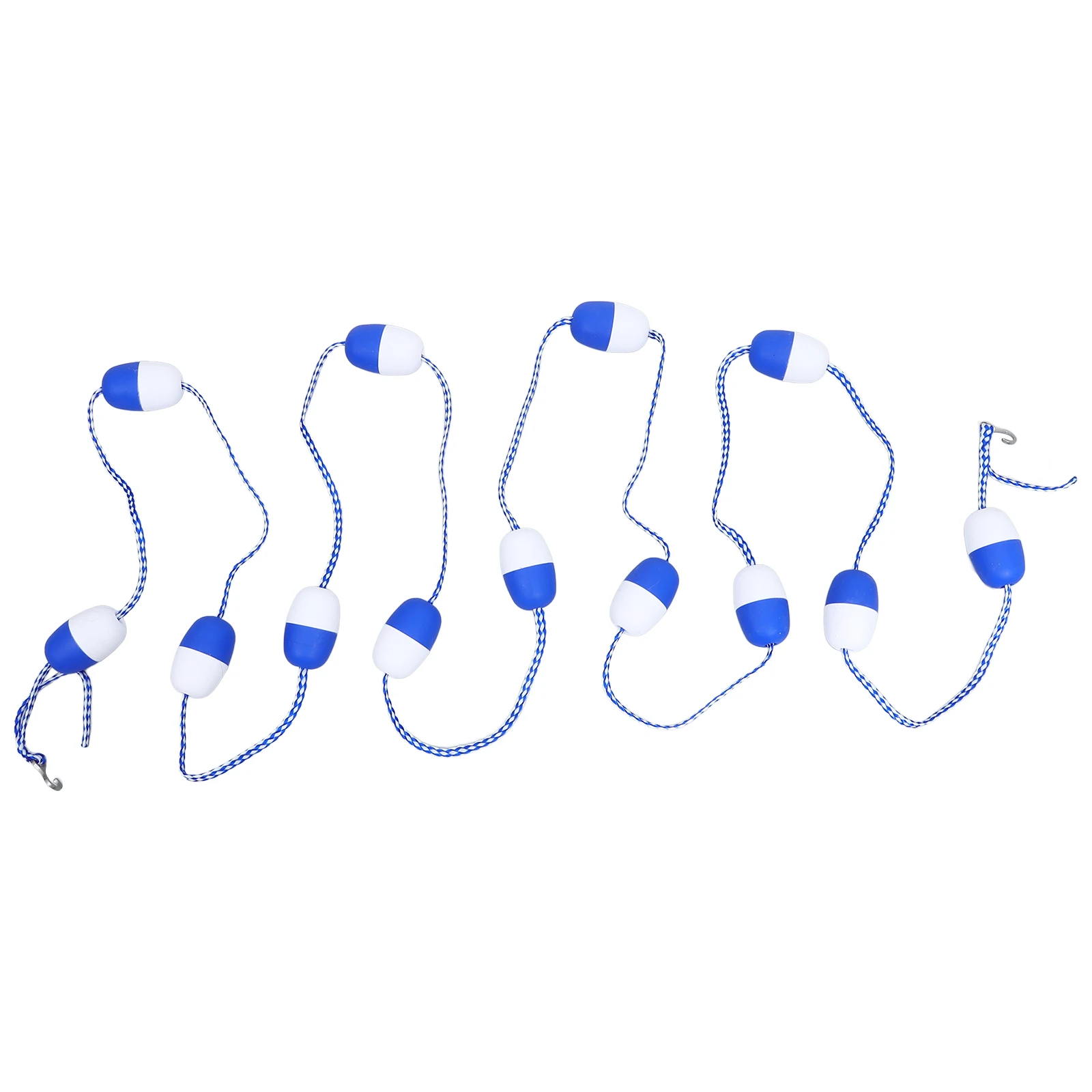 

1pc 20 Feet Floating Rope with 7 Buoys for Pool Safety Divider Sectioning Hazardous Areas Swimming Lanes Accessories Supplies