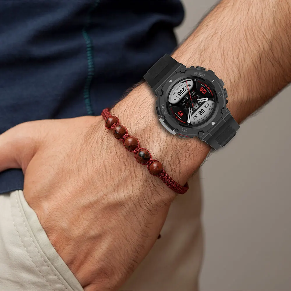 Correa de silicona para reloj inteligente, pulsera deportiva para Huami Amazfit t-rex 2, Xiaomi Amazfit T-Rex2