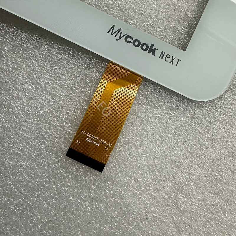 For MYcook Next 10.1 Inch Multifunction Cooker Touch screen XC-GG1010-258-A1 Outer Digitizer Glass Panel Replacement