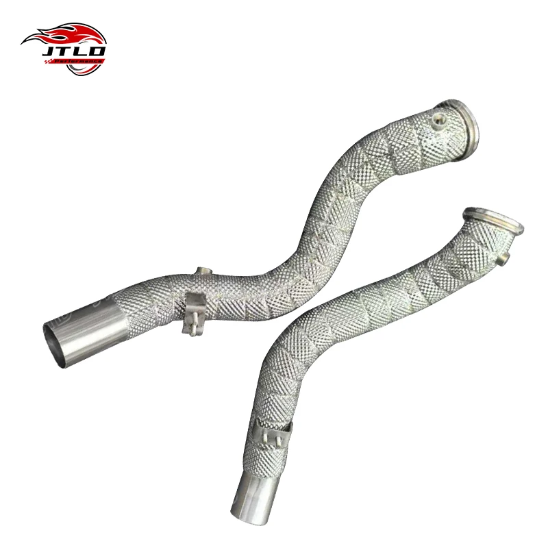 Tubo de escapamento inoxidável JTLD Performance para Maserati Quattroporte 3.8