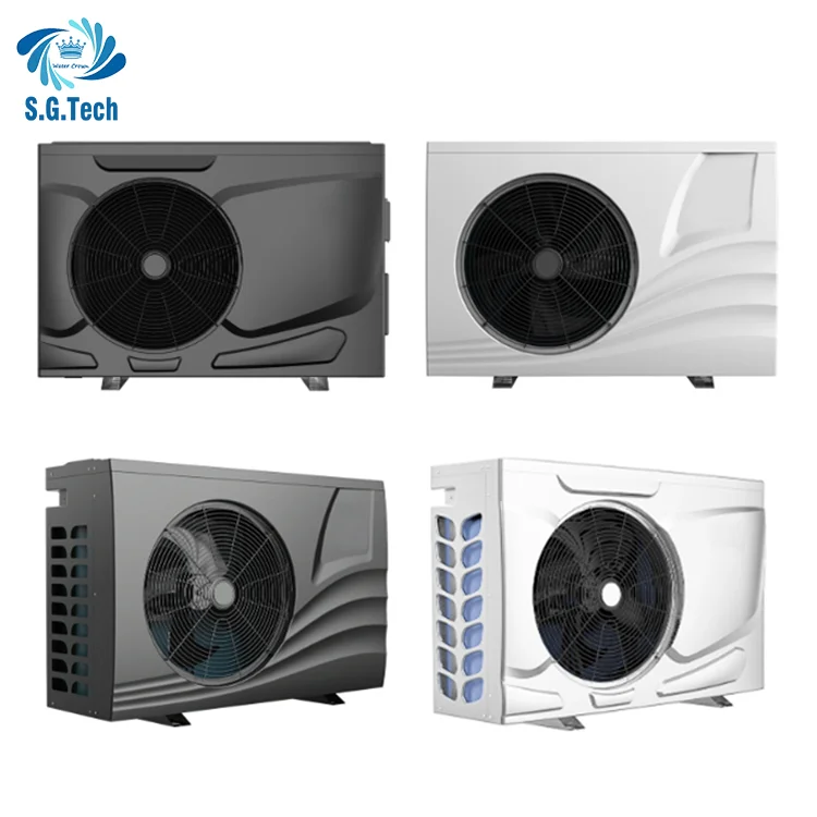 2025 مضخة حرارة حمام السباحة العاكس الكامل، التحكم بالواي فاي، التدفئة، التبريد، مرشح أساسي لمالكي حمام السباحة