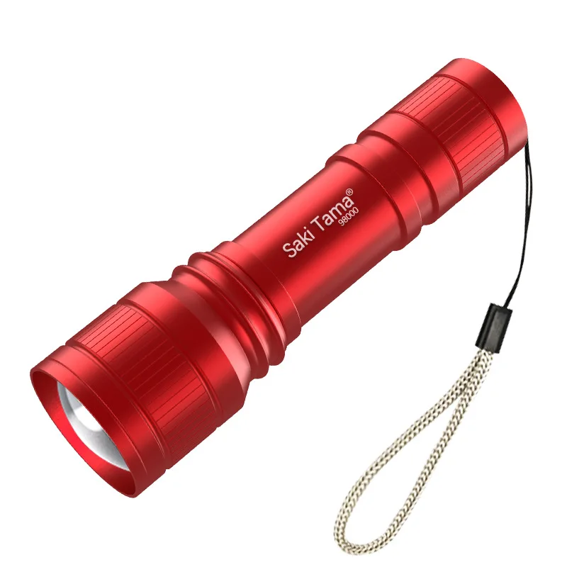 LED 고휘도 소형 손전등, USB 충전식, 다기능 미니 학생용 휴대용 작업등, 도매 선물