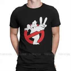 Ghostbusters Supernatural Comedy Film Yay! Tshirt Classic Punk Men's Streetwear Tops Large Cotton Crewneck T Shirt