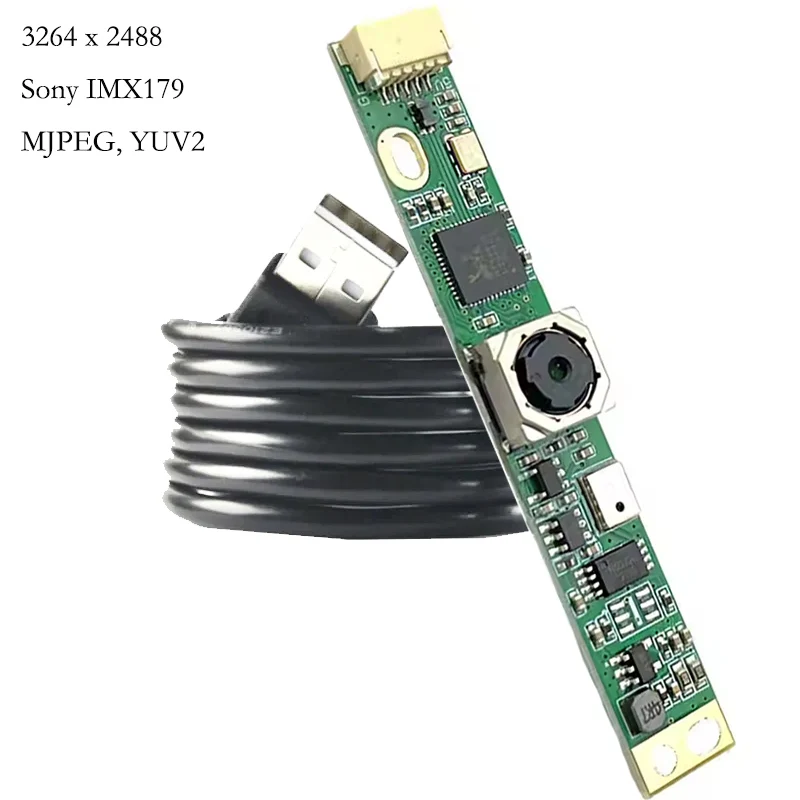 Customized 4K 8MP HD IMX179 USB Camera Module  AF/FF 75° UVC OTG Plug and Play Webcam for Creality Falcon 2, Xtool, Lightburn