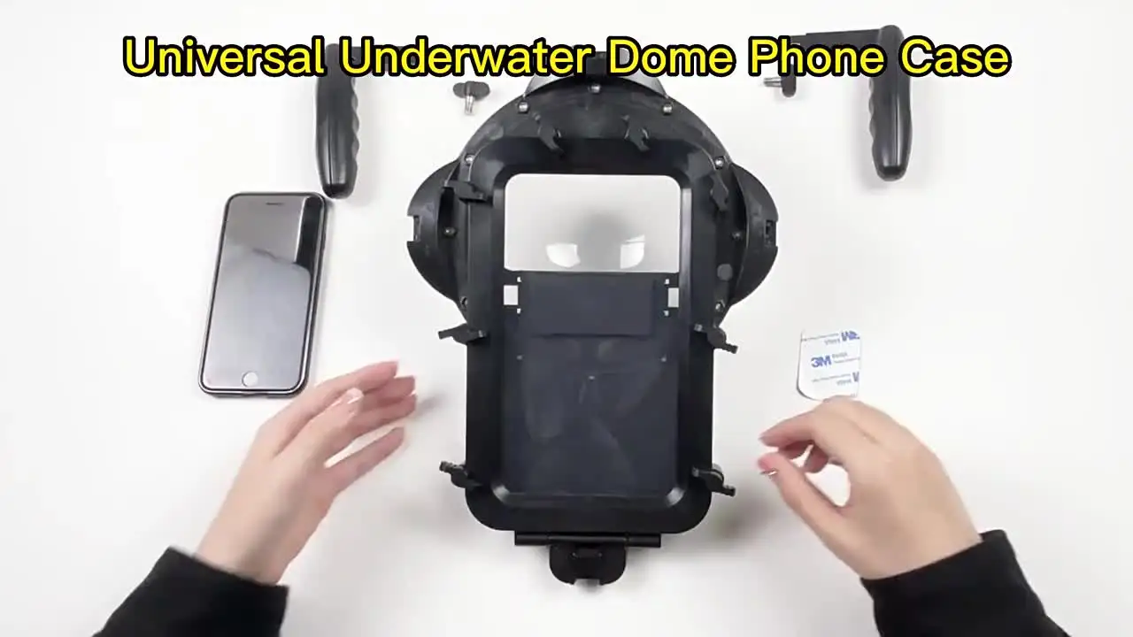 ダイビングスマホ用ハウジンググリップ付き 【公式通販】