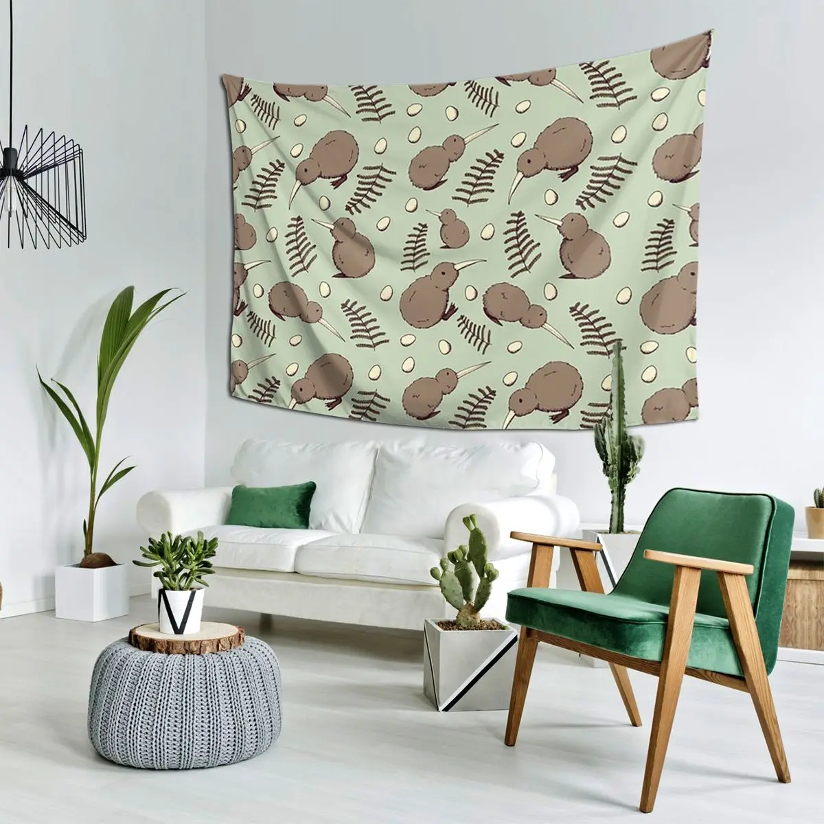 

Kiwi Bird Tapestry Wall Hanging Aesthetic Home Decoration Tapestries for Dorm Room