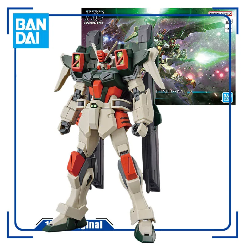 Bandai Original Genuine HG LIGHTNING BUSTER GUNDAM ZGMF-103HD 1/144Anime Action Figures Toys for Kids Gift Assembly Model