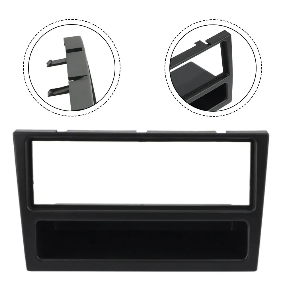 Car Radio Dashboard Panel Frame For For Opel For Corsa C For Meriva B For Vectra For Vivaro 2004-2009 CD Player For Fascia Trim