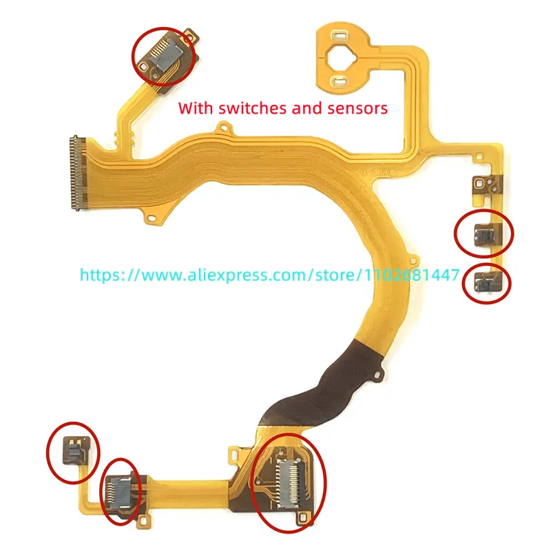 

NEW G7X2 Lens cable Zoom Back Main Flex Cable For CANON PowerShot G7X G5X G7XII G7X2 Digital Camera Repair Part With sensor