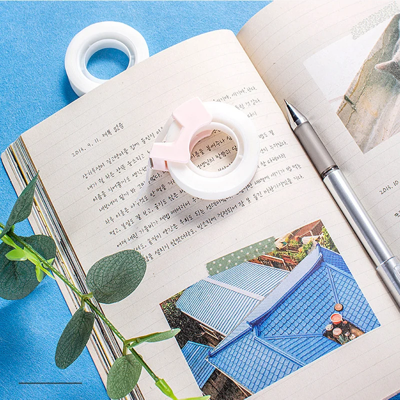 ที่กดเทปชิ้น/แพ็คใส2ชั้นพร้อมตัวจ่ายเทปใสสำหรับใช้ในสำนักงานบ้านและโรงเรียน