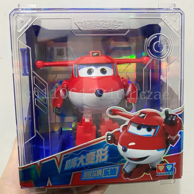

In Stock Original Super Wings Anime Figurine Hangar Big Transformation Toys Robot Desktop Models Kid Holiday Christmas Gifts