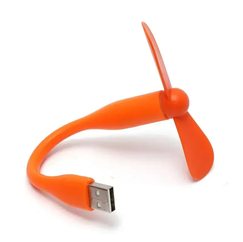 Wentylator USB elastyczne USB przenośny Mini wentylator dla banku mocy Notebook Laptop oszczędzania energii