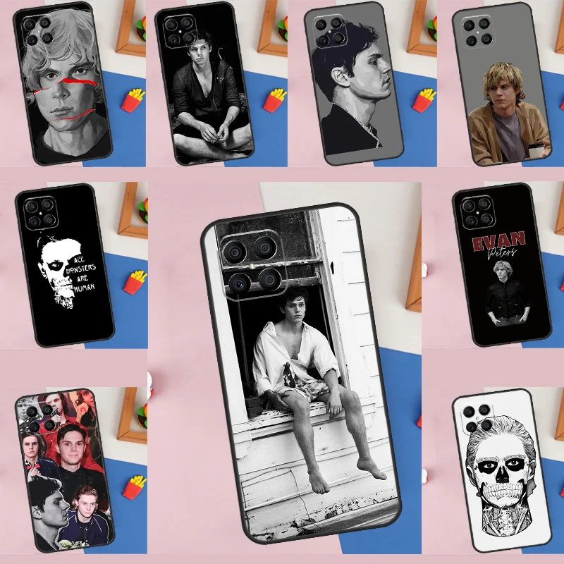 Evan Peters Case For Huawei P20 P30 P40 P50 Pro Lite Honor X9 X8 X7 50 70 P Smart 2021 Nova 5T Coque